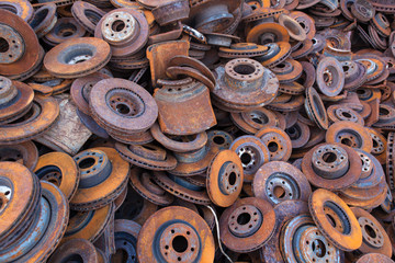 old brake discs for recycling