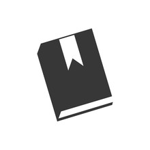 Book Single Read Education Vector Graphic Icon