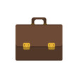 © LiluyDesign - Briefcase icon. Flat style.