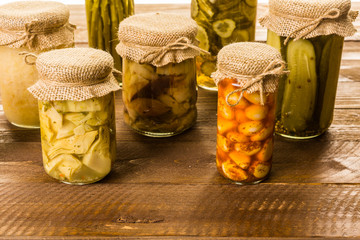 Wall Mural - Canned vegetables