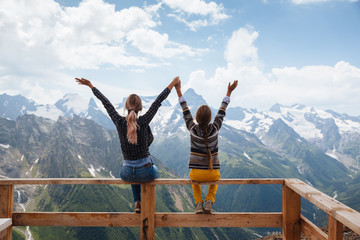 Canvas Print - Weekend on mountain