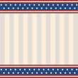 © premyuda - Blue and red USA stars and stripes page border