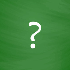 Poster - Question mark sign icon, vector illustration