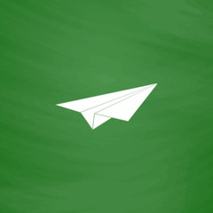 Poster - Paper Plane sign