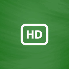 Poster - Hd word button