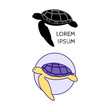 Sea Turtle emblems.