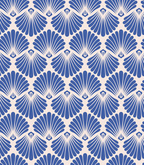 Poster - seamless vintage pattern