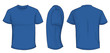Blue Shirt Template