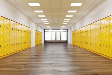 corridor in school