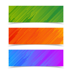 Poster - abstract motion banners set. futuristic design. eps10 vector illustration.