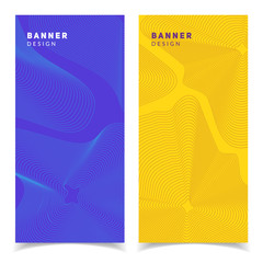 Poster - futuristic banners design. eps10 vector illustration.