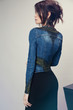 © EVGENY FREEONE - Woman in denim jacket and long dress