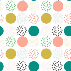 Poster - Pattern with circles.