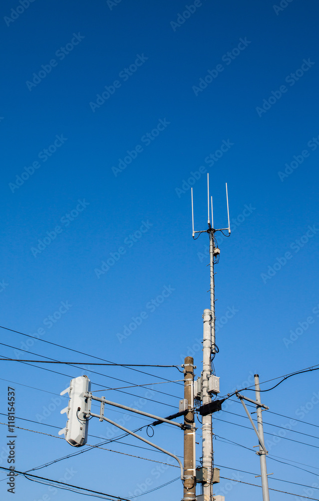 携帯電話（PHS）基地局 Stock Photo | Adobe Stock