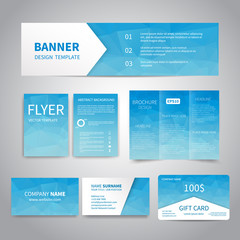 Wall Mural - corporate identity set