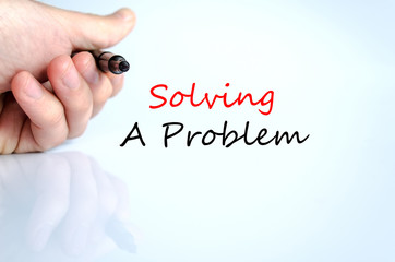 Solving a problem text concept