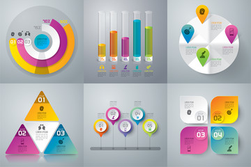 Infographic design vector and business icons.