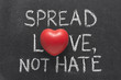 spread love heart