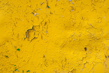 iron surface is covered with old paint, chipped paint, grunge metal surface, great background or texture for your project