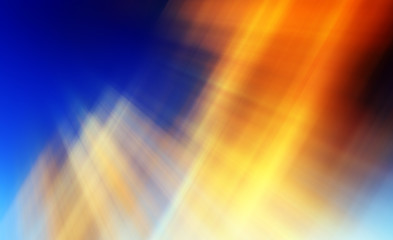 Abstract background in blue, yellow, orange, red colors
