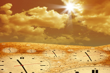 Wall Mural - time