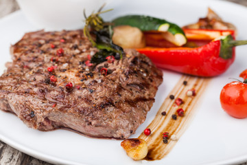 Wall Mural - Grilled beef steak