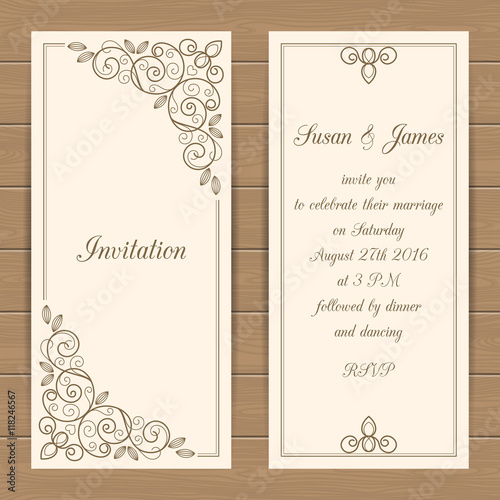 vintage invitation template buy this stock vector and explore vintage invite template