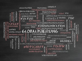 Canvas Print - Globalisierung