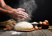 Man Making Bread