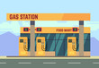 Gas filling station transport related service