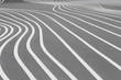 White lines on grey, abstract