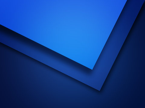 Modern blue background overlap on blue dark background for text and message design