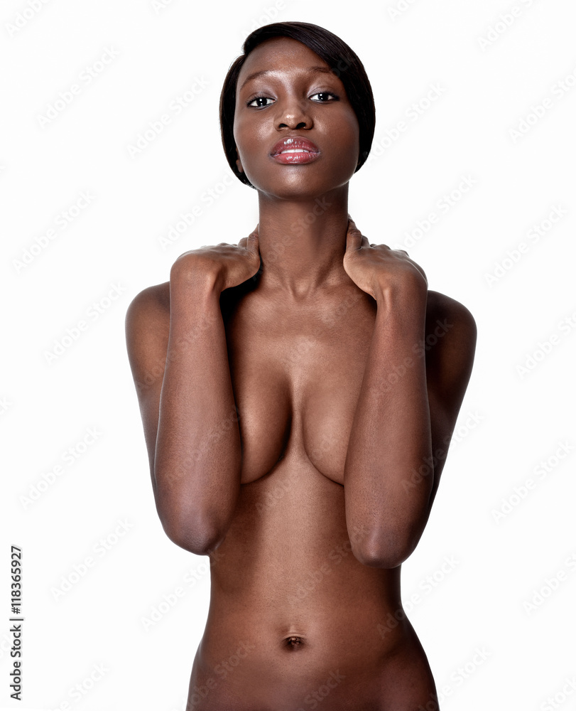 young african girl nude Beautiful African-American young woman with clean skin nude topl Stock  Photo | Adobe Stock