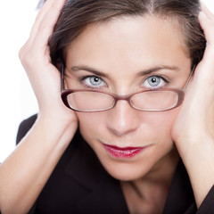 Wall Mural - Stressed woman