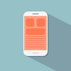 Poster - Cell Smart Phone Icon