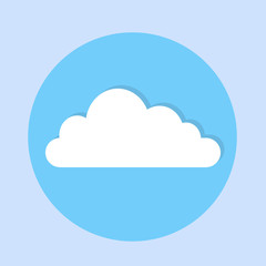 Poster - Cloud IconTechnology Internet Data Information Storage