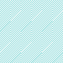 Chevron Pattern Seamless Green Aqua And White Colors. Fashion Design Pattern Seamless . Geometric Stripe Abstract Background Vector.
