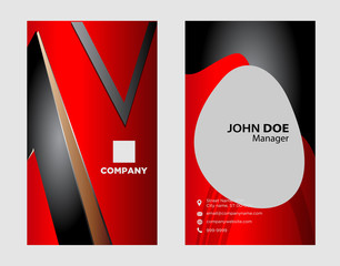 Wall Mural - Modern Business - Card Set 
