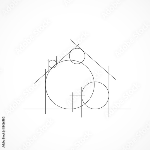 Plan Maisonconstruction Buy This Stock Vector And Explore Similar
