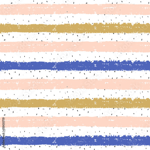 Abstract hand drawn  striped pattern. Repeat background. For wrapping, wallpaper