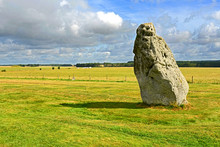 Heel-Stein, Friar's Heel / Stonehenge / Wiltshire, Südengland 
