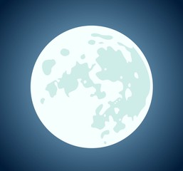 vector moon