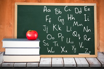 Poster - Composite image of alphabet