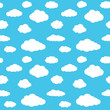 © Creativika Graphics - Clouds Seamless Pattern Background