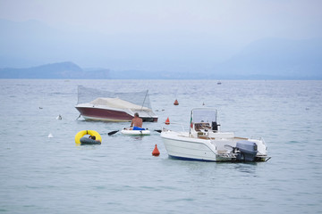 Canvas Print - The image of boat