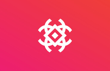 Wall Mural - creative logo. abstract element design. geometric logo