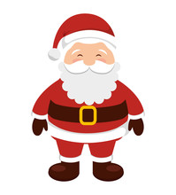Santa Claus Character Icon
