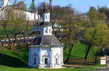 Wall Mural - Chapel Pyatnitsky well  in Sergiev Posad near Moscow