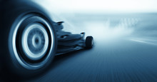 3d Render, Formula One Car Concept