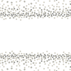 Wall Mural - silver dot5